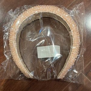 ⭐️ NEW - Light Pink Sparkly Beaded Headband